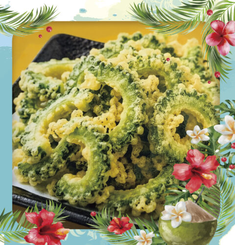 【北海道ブランド研究所】ゴーヤ天ぷら 500円